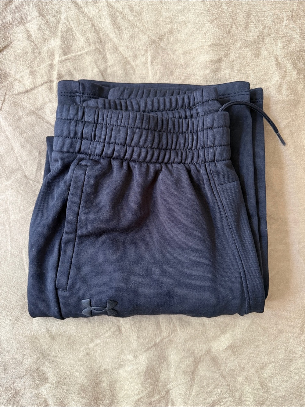 Under Armour Black Elastic Waist Flare Pants